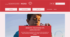 Desktop Screenshot of noas.org